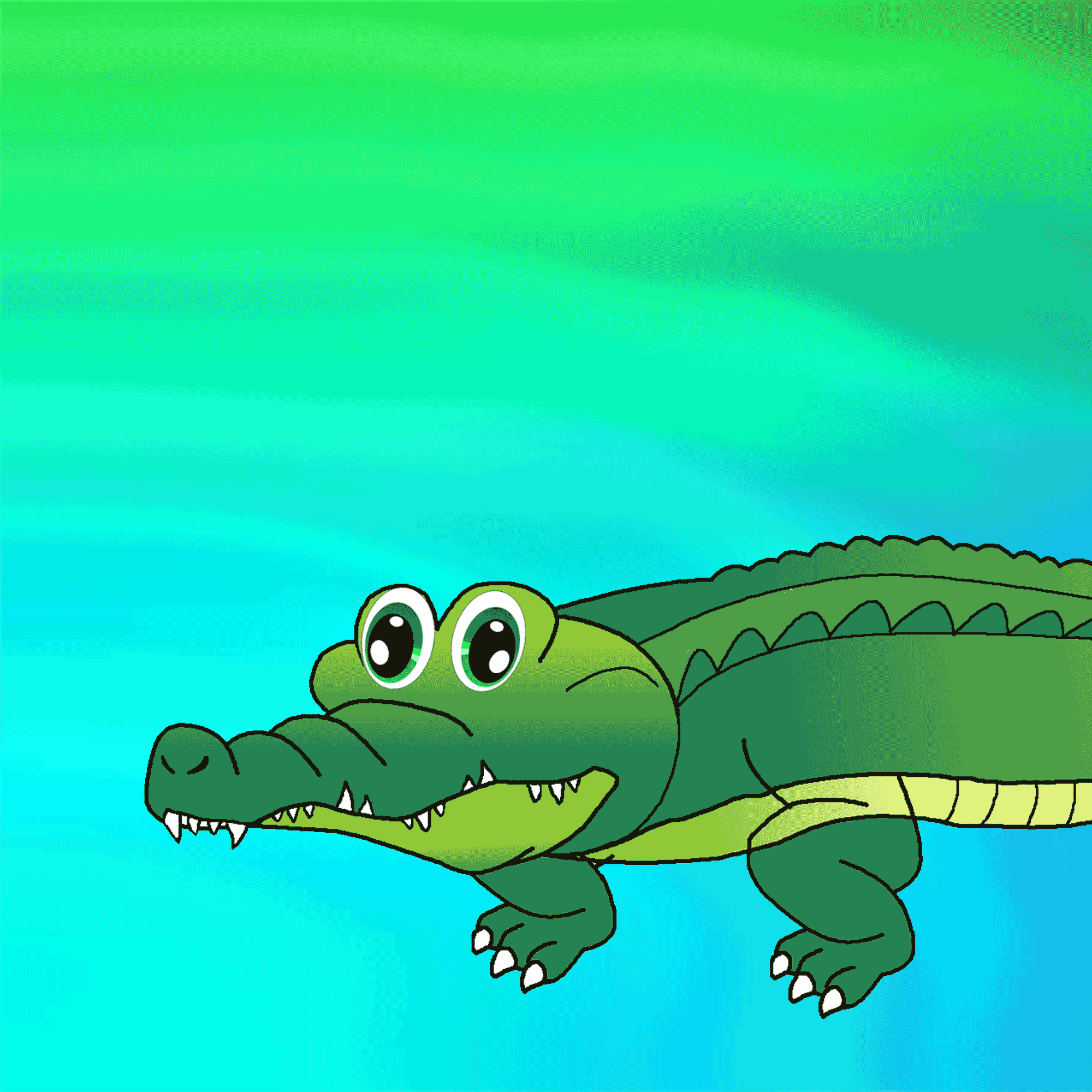 Životinja iz džungle - Krokodil