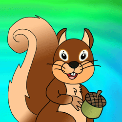 Šumska životinja - Veverica